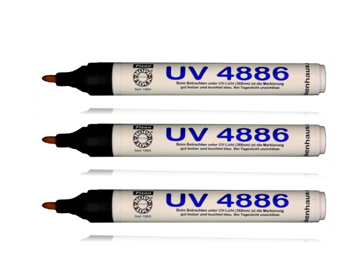 Tinta UV à base de água – Invisível