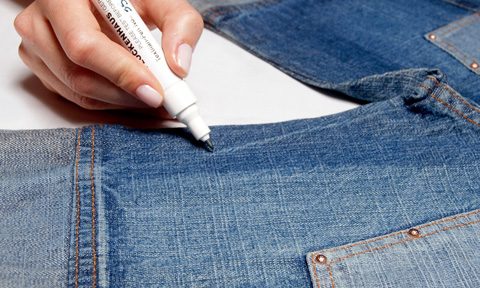 Retouching along the fault
