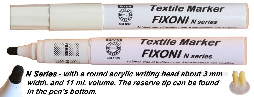 FIXONI Textile Marker N series