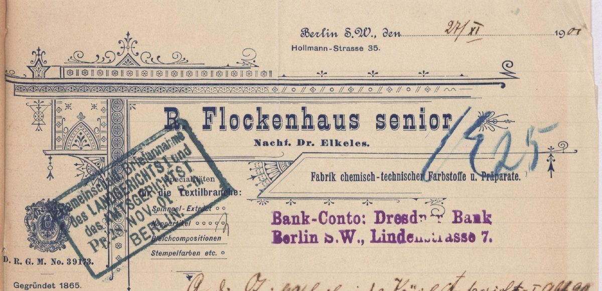 Letterhead 1901