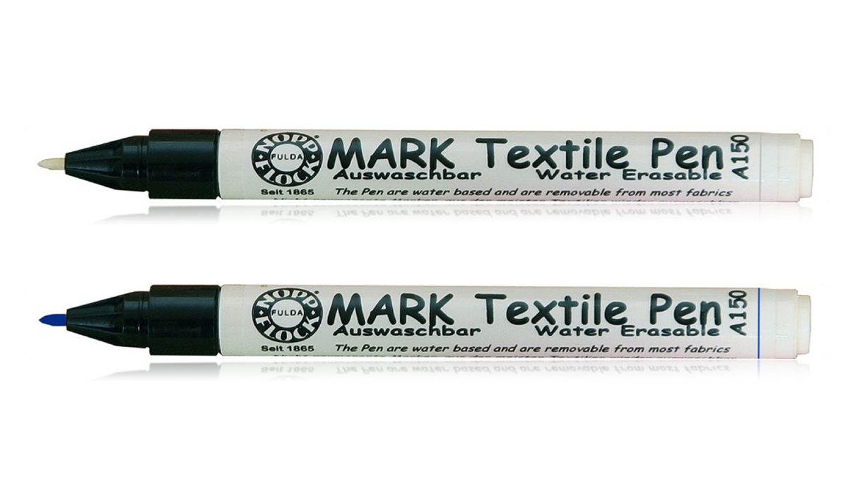Mark Textile Pen A150 pens in various colours