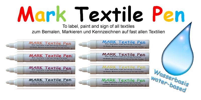 Mark Textile Pens