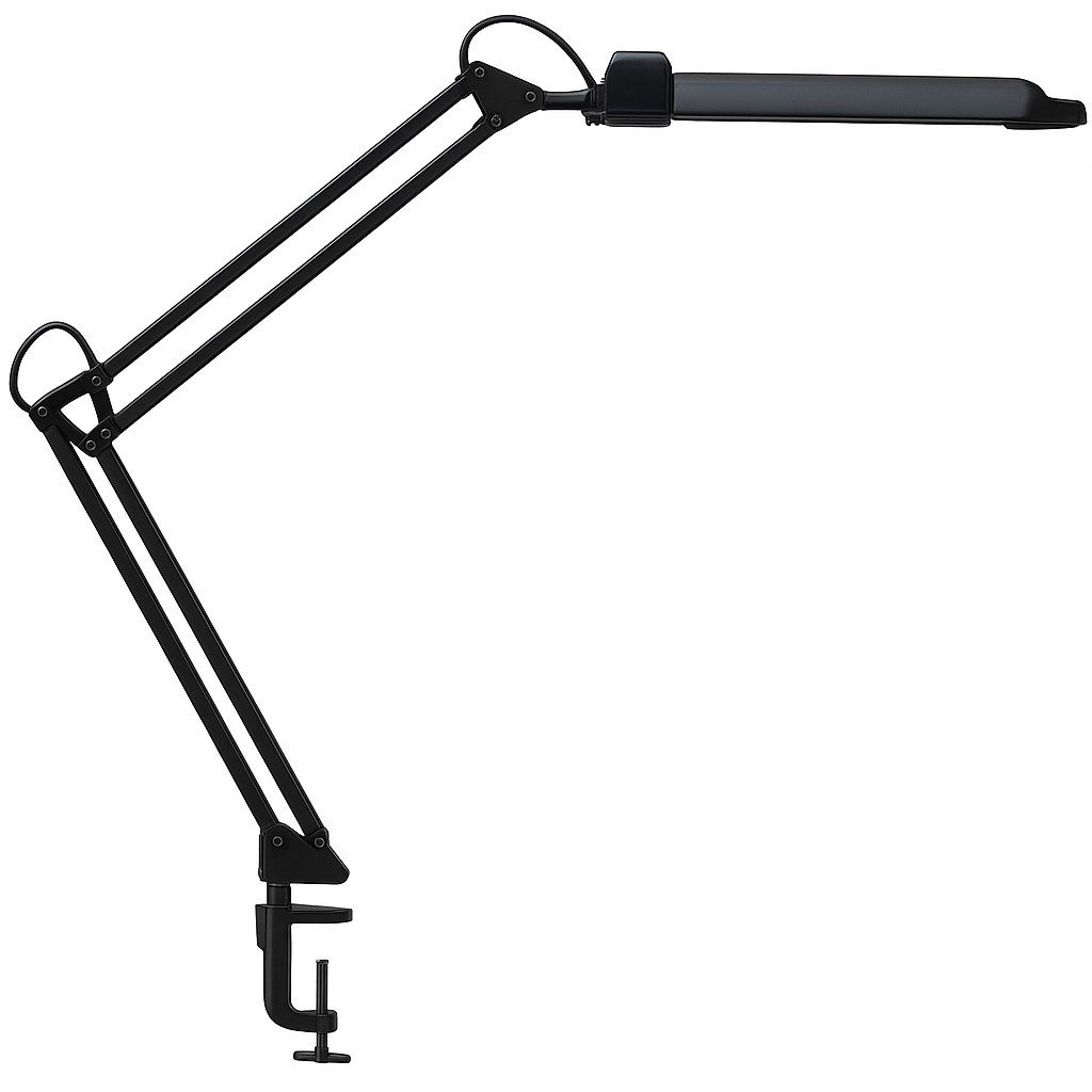 UV table lamp with table clamp