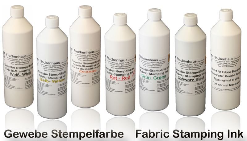 Fabric stamping ink