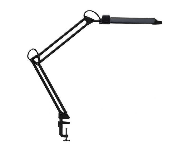 UV desk lamp with table clamp