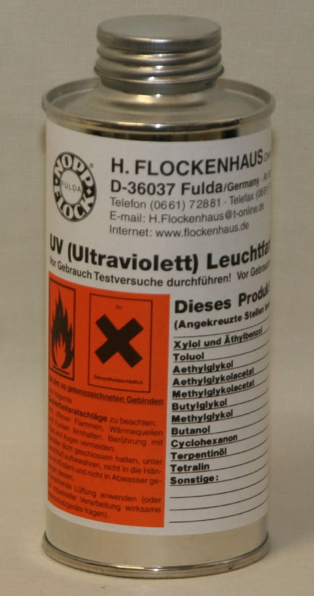 UV Textilan ink refill bottle