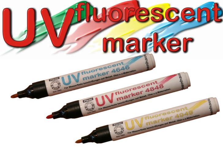 UV fluorescent marker