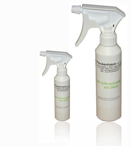 UV Ink 3633 – pump spray bottle